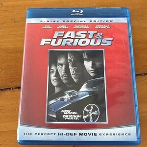 Fast Furious (Blu-ray/DVD Disc, 2009) Paul Walker  *** Digital Expired ** 2 disc